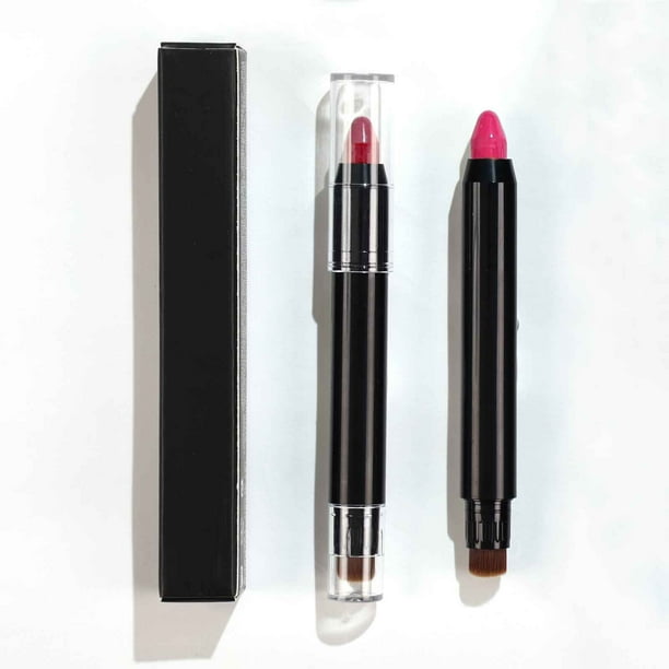 Lápiz de maquillaje multiusos Blooms Silhouette de dos puntas: corrector, sombra de nariz, labial y rubor | Pincel y lápiz en uno