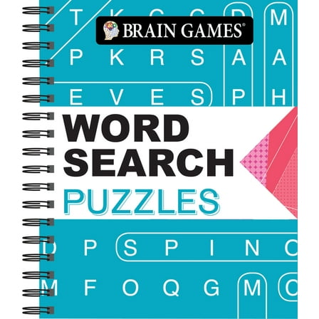 Brain Games: Word Search Puzzles (Spiral-Bound)