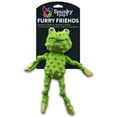 thumbnail image 2 of Jouet pour chien grenouille en peluche Furry Friends, 2 of 2