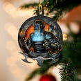 ZAROYEAX Creative 2024 Acrylic Double Sided Pendant Christmas Ornaments