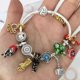 thumbnail image 1 of Pulsera exquisita con cuentas de dibujos animados, moderna, linda, simple, sirena gato, para hombres y mujeres, 1 of 4