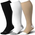 thumbnail image 1 of Calcetines de compresión LEVSOX Plus, talla 15-20 mmHg, para mujeres y hombres, 1 of 7