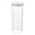 thumbnail image 2 of Airtight Food Storage Containers,Kitchen Storage Containers 2400Ml Kitchen Fresh-Keeping Storage Box Cereal Sealed Jar Transparent Food Grade Proof Insect Proof Nut Noodle Storage Jar, 2 of 6