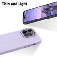 thumbnail image 6 of Entronix Silicone Case Designed for Apple iPhone 16 Liquid Silicone Case, Shockproof Slim Case Built for Apple iPhone 16, Purple, 6 of 6