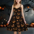 thumbnail image 2 of MUXiin Halloween Dresses 4T,Girls Halloween Dress A Line Strapless Party Gown With Back Elastic Zipper For Festive Occasions And Dance Events Age 5 14 Years 9-10 Years, 2 of 5