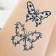 thumbnail image 4 of 8 Pegatinas Tatuaje Mariposa Tatuajes Extraíbles para Cara Cuerpo Mano, 4 of 9
