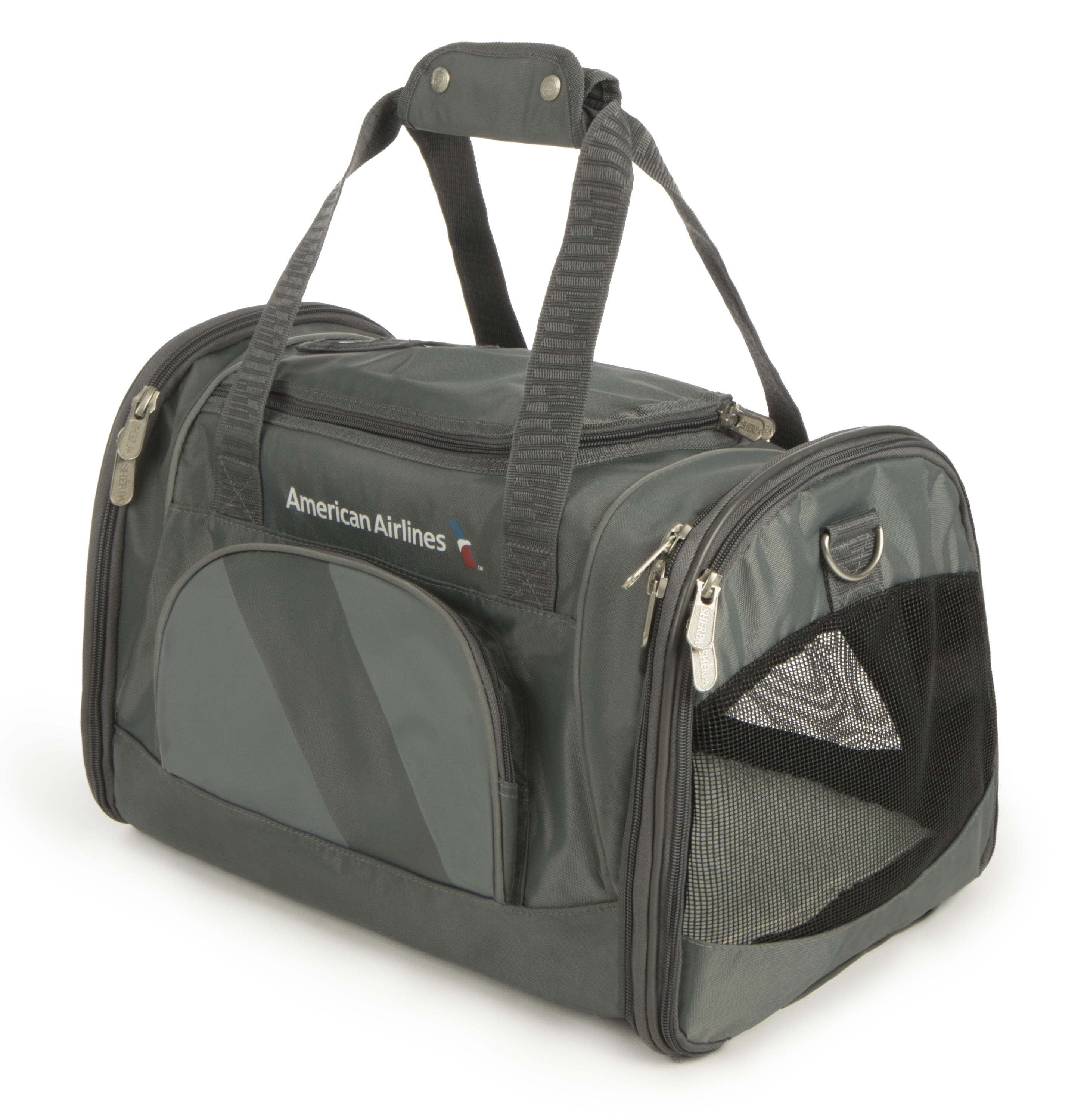 Quaker Pet Travel Pet Carrier, Airline Approved, Medium, Charcoal ...