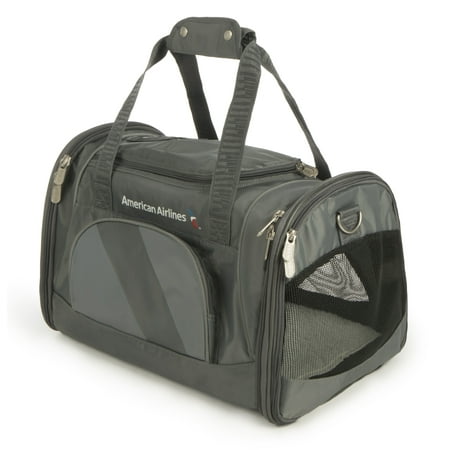 Sherpa Travel American Airlines Airline Approved Duffel Pet Carrier, Medium, Charcoal