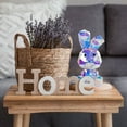 thumbnail image 6 of Seasonal LLC Prismatic Iridescent Spring Easter Bunny - 16in Mitzie, 6 of 7