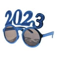 thumbnail image 4 of simhoa Lunettes 2023 Lunettes de Réveillon, Lunettes à Chiffres Pailletées Fournitures de Fête, 2023 Bleu Rose, 4 of 8