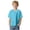 A01-Light Blue, variant on NIEWTR Boys Short Sleeve Polo Shirt Polo Lightweight Athletic for Hiking Running and Play（A01-Purple,6-7 Years)