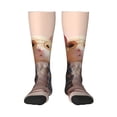 thumbnail image 1 of Fotbe Cute Mouse In Glasses Calcetas Divertidas Estampadas para Hombre y Mujer, Calcetas de Algodón hasta la Rodilla para Caminar, Correr, Enfermería y Embarazo, 1 of 6