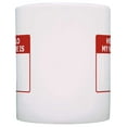 thumbnail image 3 of ThisWear Hello My Name Is Name Tag Dry Erase Writable 11 ounce 2 Pack Coffee Mugs, 3 of 4