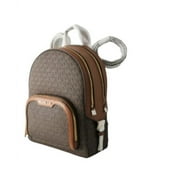 Michael Kors Womens Jaycee Medium Logo Backpack 35S2G8TB2B-847 MK Signature
