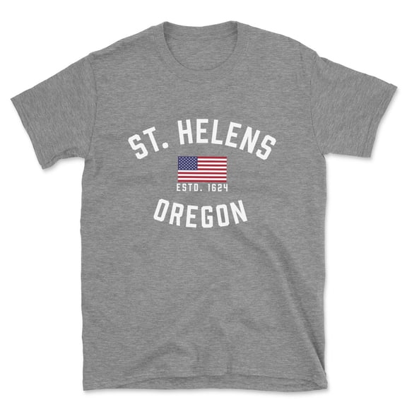 St. Helens Oregon Patriot Men's Cotton T-Shirt