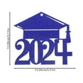 thumbnail image 3 of 1 set of 2024 Graduation Cutouts 2024 Graduation Centerpiece 2024 Party Decorations, 3 of 8