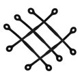 thumbnail image 1 of OULII 5Pcs Silicone Tennis Dampeners Black Vibration Dampener for Tennis Racket Accessories, 1 of 8