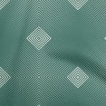 thumbnail image 1 of oneOone Cotton Silk Dark Teal Green Fabric Moire Craft Projects Decor Fabric Printed By The Yard 42 Inch Wide, 1 of 4