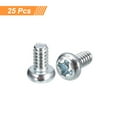thumbnail image 3 of #4 40x3/16" Pan Head Phillips Machine Screws, 25 Pack Zinc Plated Carbon Steel Cross Head Screws, 3 of 5