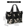 thumbnail image 2 of Travel Duffle Bag Japanese White Crane Travel Tote Bags Carry on Luggage Waterproof Weekender Bags with Top Handle Adjustable Shoulde Strap for Travel Gym, 2 of 5