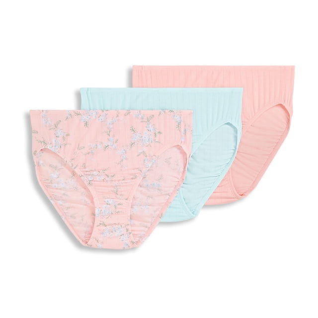 Jockey Supersoft Respirant Coupe Française pour Femmes - Lot de 3