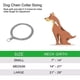 thumbnail image 5 of Jipimon Collar De Cadena Para Perro Collar De Estrangulamien, 5 of 7