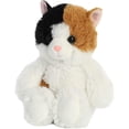 thumbnail image 3 of Aurora Esmeralda Peluche Chat, Blanc, 3 of 3