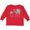 Red, variant on Inktastic Lil Bro Matching Elephant Boys Long Sleeve Toddler T-Shirt
