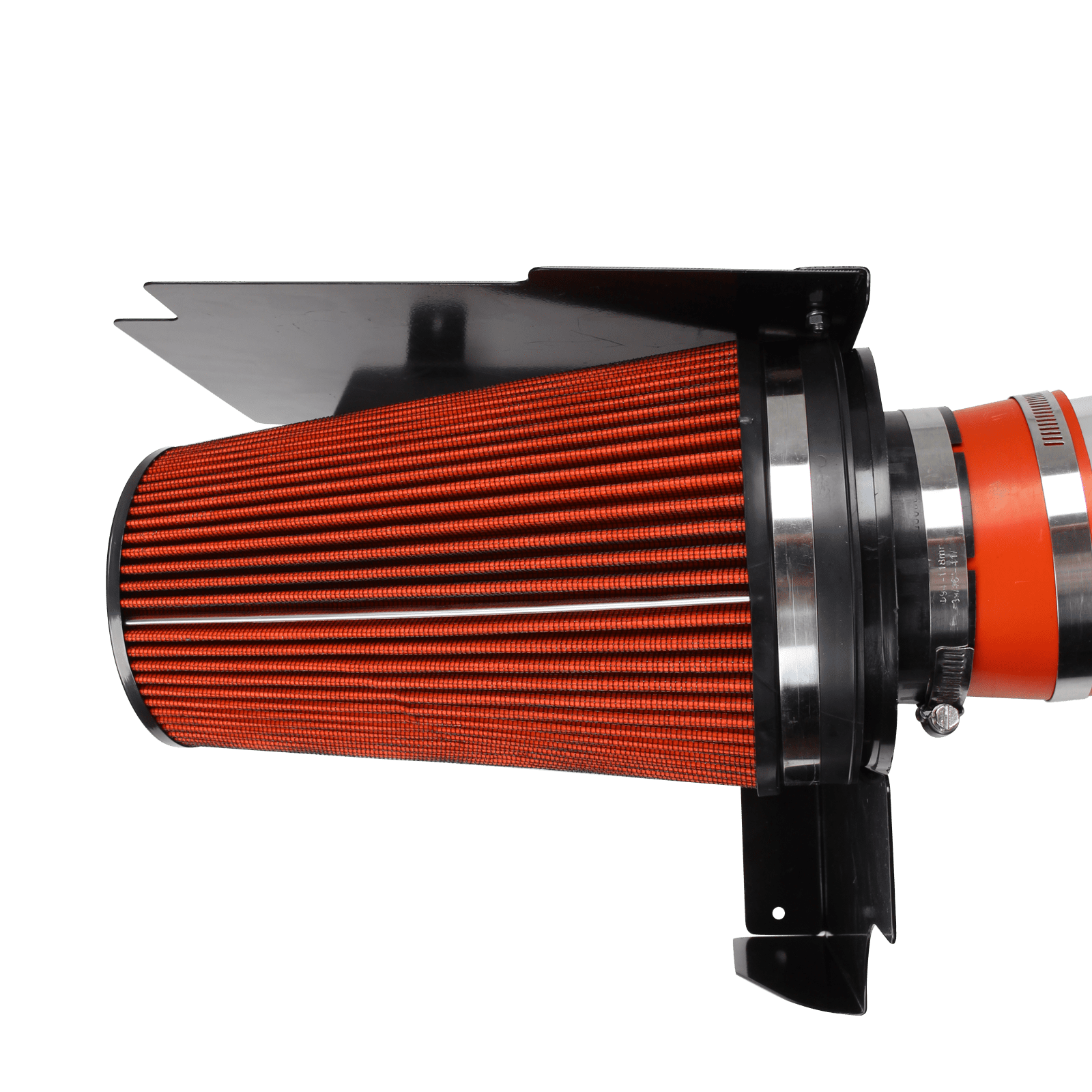 4" Cold Air Intake Kit Heat Shield for 1999-06 GMC Sierra 1500/2500/3500 RED