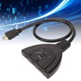 thumbnail image 4 of HD Multimedia Interface Splitter, 1080p FHD 3 Port HD Multimedia Interface Switcher 3 In 1 Out  For Laptops For DVD For Projectors, 4 of 8