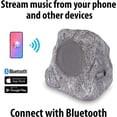 thumbnail image 4 of Victrola Pair of Wireless Waterproof Rechargeable Bluetooth Outdoor Rock Speakers, 4 of 10