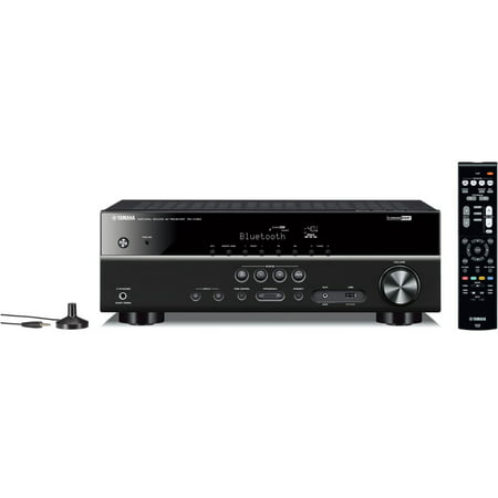 Yamaha RX-V383BL 5.1-Channel 4K Ultra HD AV Receiver with (Best 5.1 4 Receiver)