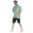 thumbnail image 2 of Inkmeso Short Sleeve Printed Hawaiian Casual Button Down shirt for mens Beach Party shirt, 2 of 7