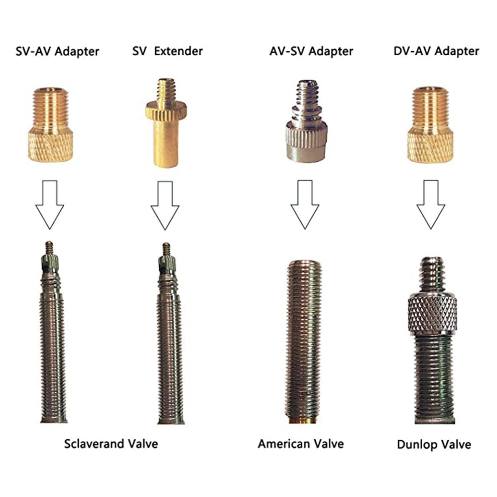 Bicycle Pump Valve Adapter Bicycle 