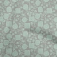 thumbnail image 1 of oneOone Viscose Chiffon Gray Fabric Floral Sewing Craft Projects Fabric Prints By Yard 42 Inch Wide, 1 of 5