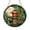 Acrylic 3.5 Inch, variant on Garden Stone Lantern Stained Glass Style Suncatcher Window Hanging, Bamboo Forest Landscape Window Decor Ornament, Nature Inspired Decorative Glass Art Panel, Garden Window Accent