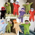 thumbnail image 6 of Big Mouth Monster Onesie Goofy Monster Onesie Plush Adult Pajamas, 6 of 6