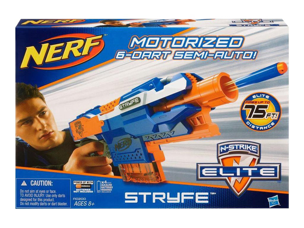 NERF Elite Stryfe Blaster - Stryfe Blaster - 6 darts Walmart.com