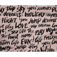 thumbnail image 5 of oneOone Polyester Spandex Peach Fabric Text Sewing Material Print Fabric By The Yard 56 Inch Wide-LC, 5 of 5