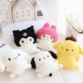 thumbnail image 3 of Sanrio-muñeco de peluche de dibujos animados para niños, juguete de felpa con pompones, Purin, Pachacco, almohada para sofá, decoración del hogar, 3 of 4