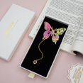 thumbnail image 3 of Marcador KIZOSA Butterfly Metal para mujeres amantes de los libros, 3 of 6