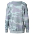 thumbnail image 3 of Guardurnaity Sudadera Cuello Mujer Jersey Manga Larga Estampado Mujer Top Prendas para la parte del cuerpo Verde claro SG Guardurnaity AP002009-12, 3 of 6