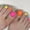 A, variant on HHBEAUTY 24Pcs Toenail Press on Summer Fake Toe Nails Colorful Glue on Toenails Press ons False Nail Tips Beach Short Pedicure Kit for Women