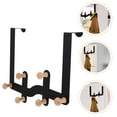 thumbnail image 2 of Shisuyan Over The Door Clothes Hanger Organizer Iron Rectangular 1Pcs 12x9in, 2 of 8