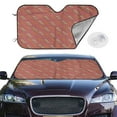 thumbnail image 2 of Daiia Leopard Print Windshield Sun Shade for Car SUV Truck (Medium ), Car Sun Shade Windshield, Car Shades for Front Windows, Sunshade for Car Windshield, 2 of 7