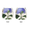 thumbnail image 5 of Picia Vintage Flower Pattern Women's 2 in 1 Athletic Running Shorts High Waisted Workout Casual Gym Sweat Shorts with Comfy Liner Zipper Pockets-XX-Large, 5 of 9