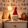 thumbnail image 6 of Santa Claus Flat House Ornament, Fabric and Wood Desktop Decoration, Festive Holiday Home Decor, 6 of 9