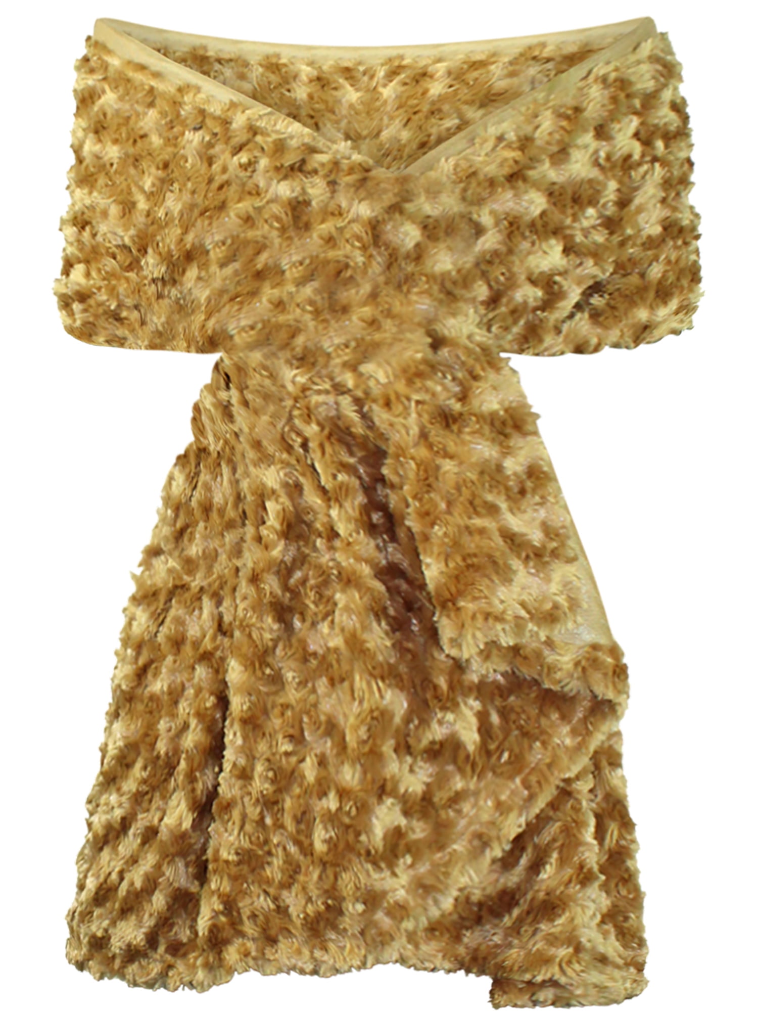 faux fur shawl walmart
