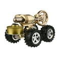 thumbnail image 1 of Stirling Engine Kit Electricity Generator Hot Air Car Motor Model Physical Generator Model with Flywheel Design Sc, 1 of 7
