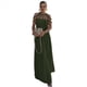 thumbnail image 2 of Vestido de Fiesta con Cuello Halter y Nudo de Cuerda para Mujer (Verano 2024) Verde Talla Única, 2 of 9